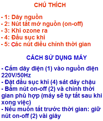 Máy khử độc rau quả thực phẩm 2 vòi Corona Plus