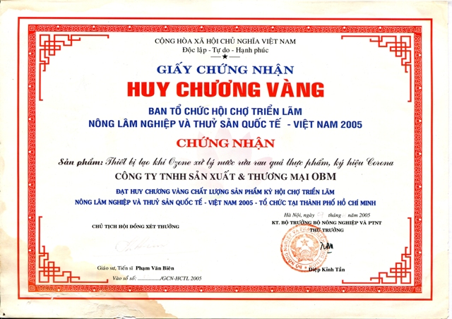 máy tiệt trùng rau quả Corona HCV